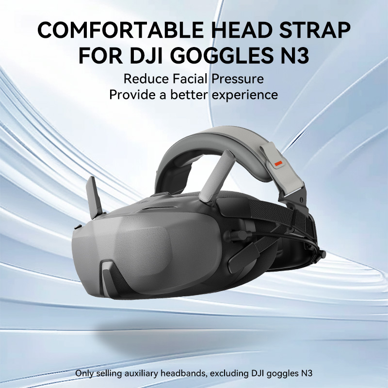 Drone Goggles Dji - Faixa de Cabeça Auxiliar RCSTQ para
