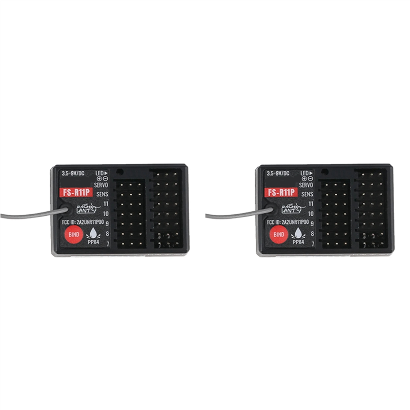 Flysky Transmitter - Receptor 2X FS-R11P para controle remoto