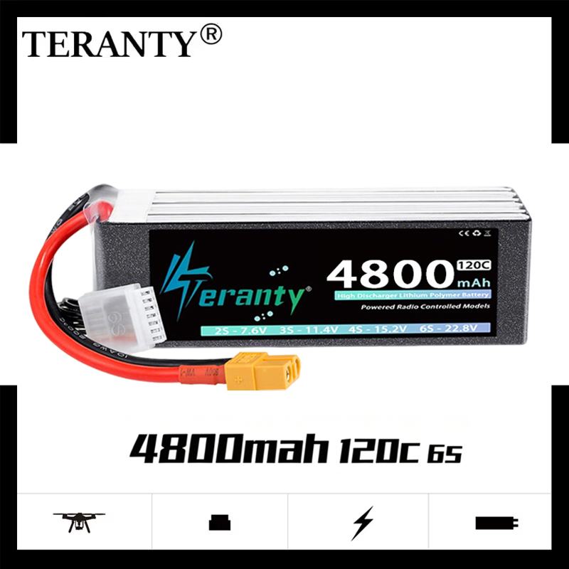 Lipo Battery 6S - Bateria Lipo TERANTY 6S 4800mAh 22.8V