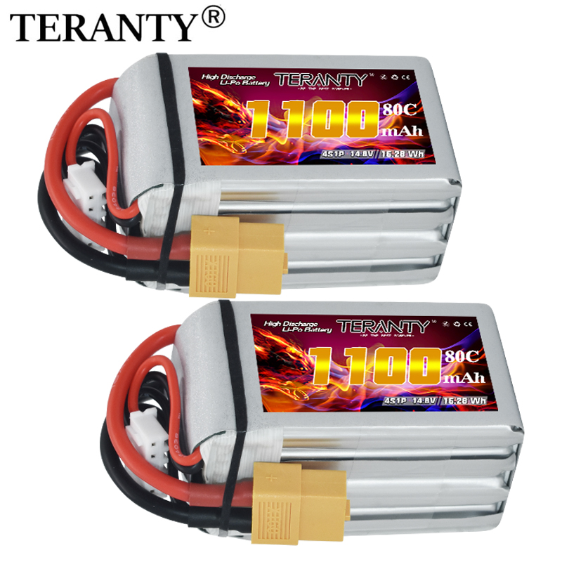 Lipo Battery 4S - Bateria Lipo TERANTY 4S 1100mAh 80C/160C