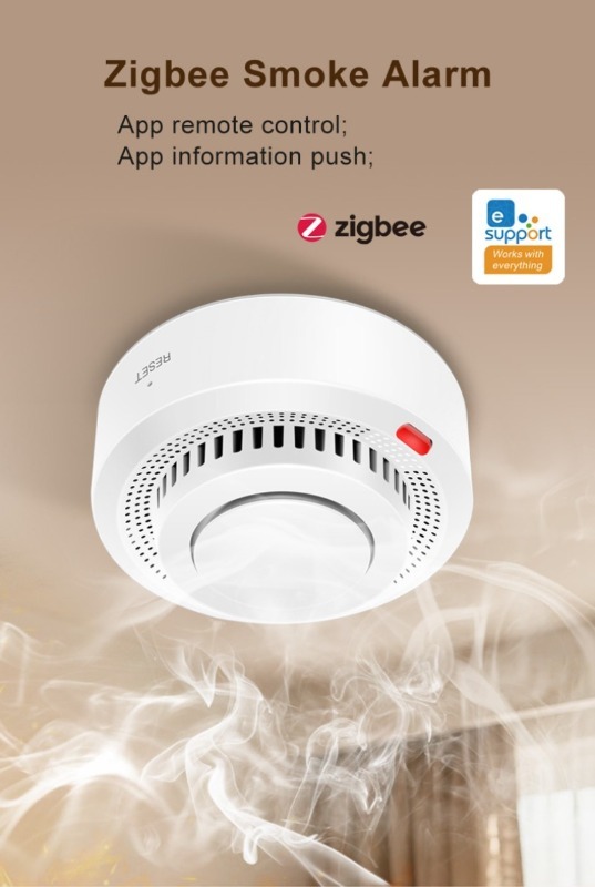 Smoke Stopper - Alarme de Fumaça Inteligente EWelink Zigbee