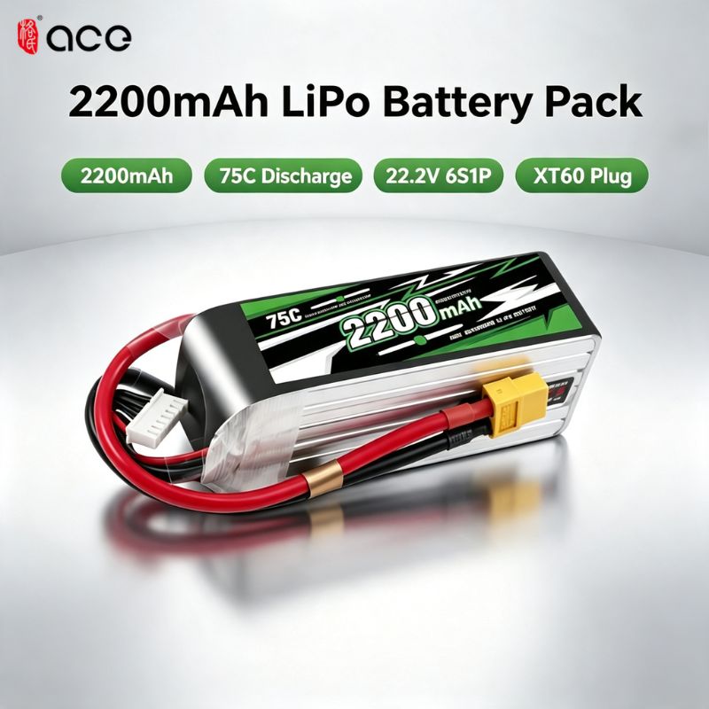 Lipo Battery 6S - NOVA Bateria Lipo Gens ACE 22.2V