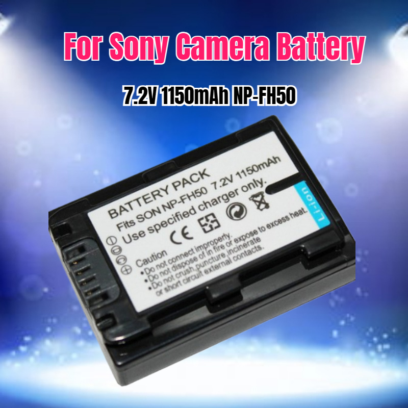 Drone - Bateria de câmera 7.2V 1150mAh NP-FH50
