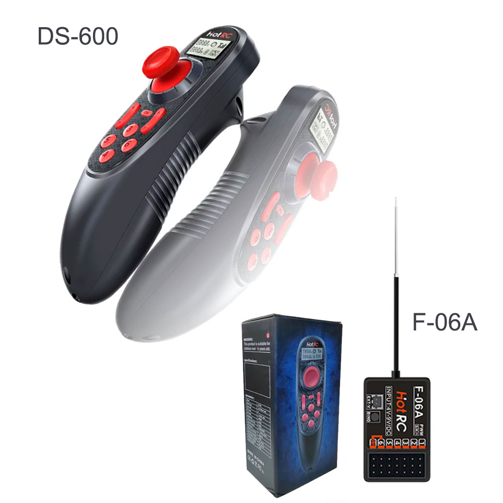 Radio Transmitter 2.4Ghz - Sistema de rádio de barco RC