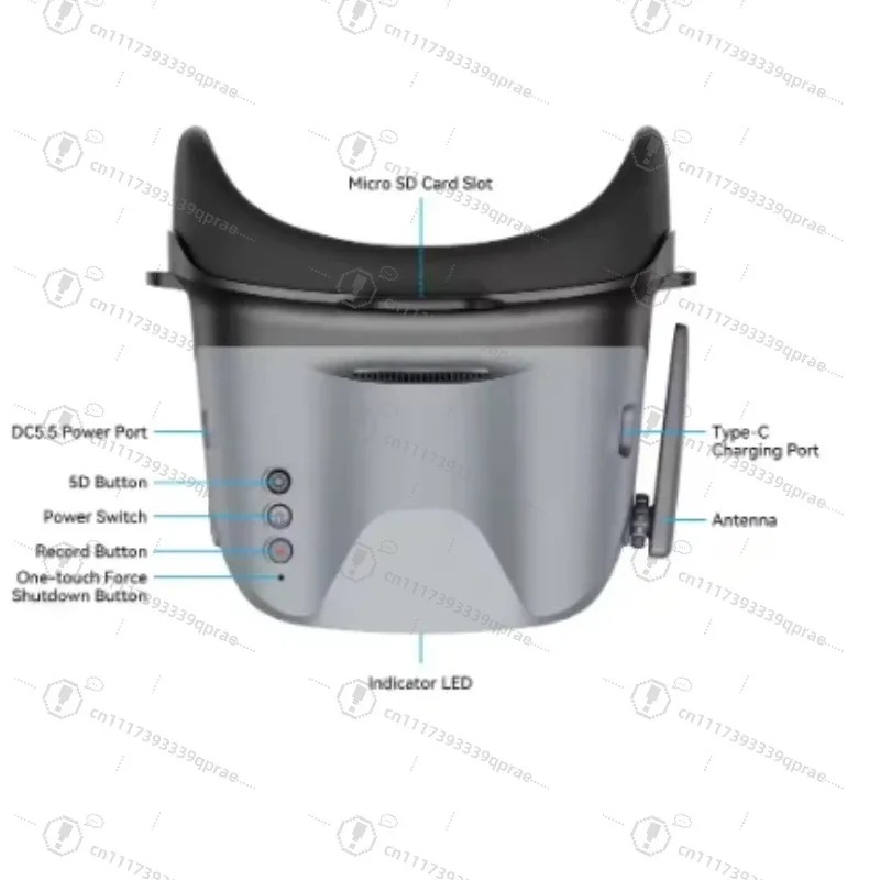 Fpv Goggles - Óculos FPV Analógicos BETAFPV VR04 com