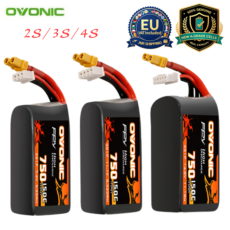 Bateria Lipo OVONIC 150C 750mA - Lipo Battery 4S avaliação e preço