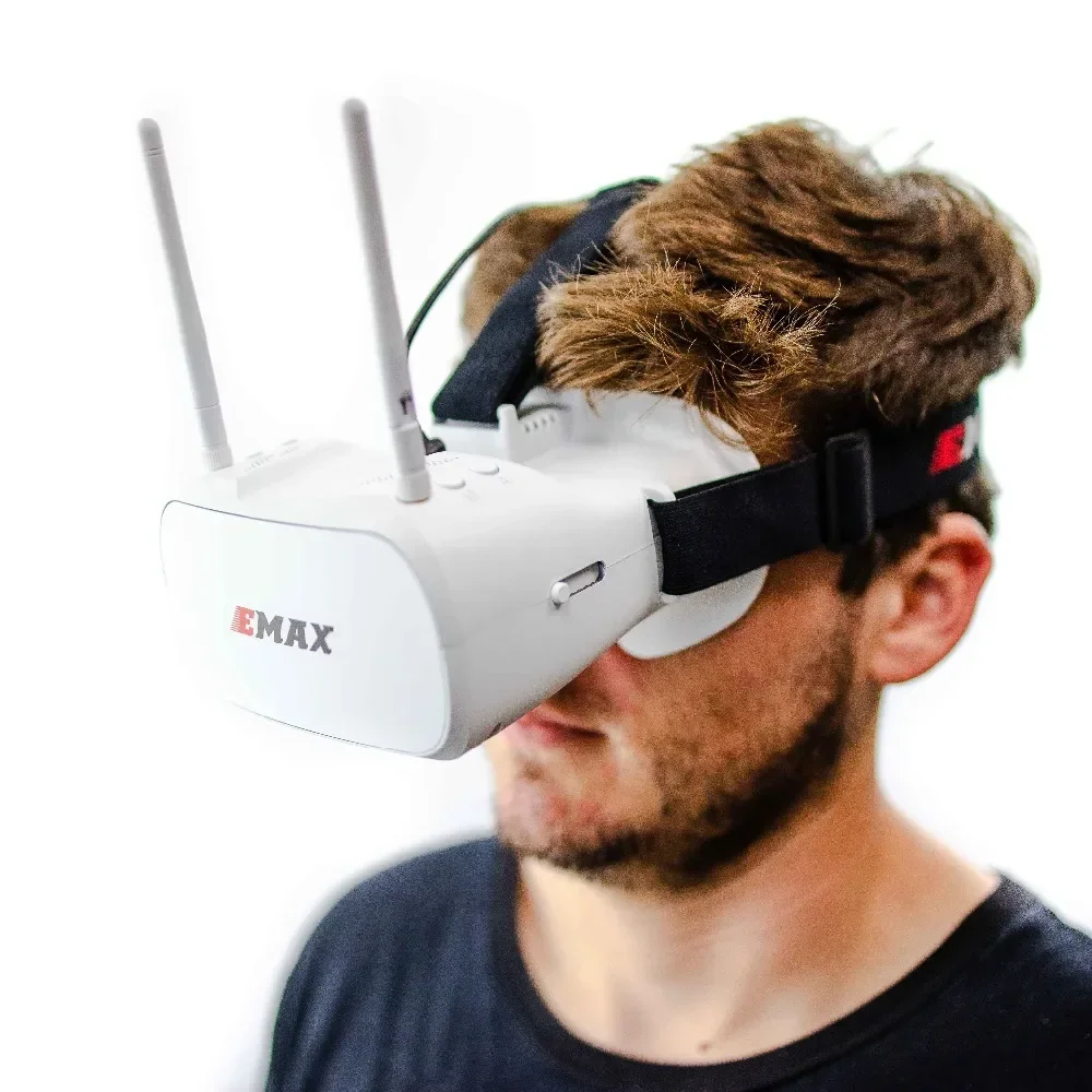 Óculos FPV Emax 5.8G 48CH Tiny - Fpv Goggles avaliação e preço