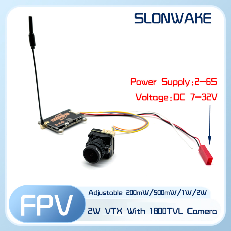 Transmissor VTX SLONWAKE 5.8G  - Fpv Camera avaliação e preço