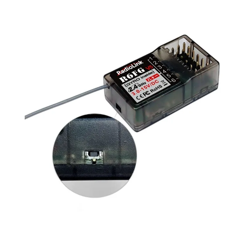Radiolink R6FG V5 Receptor 6 C - Radio Transmitter 2.4Ghz avaliação e preço