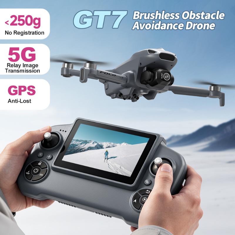 Drone profissional GT7 RC com  - Drone Gimbal avaliação e preço