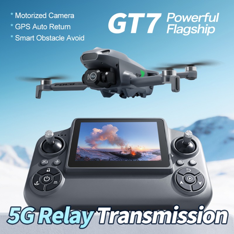 Drone profissional GT7 RC com  - Drone Gimbal avaliação e preço