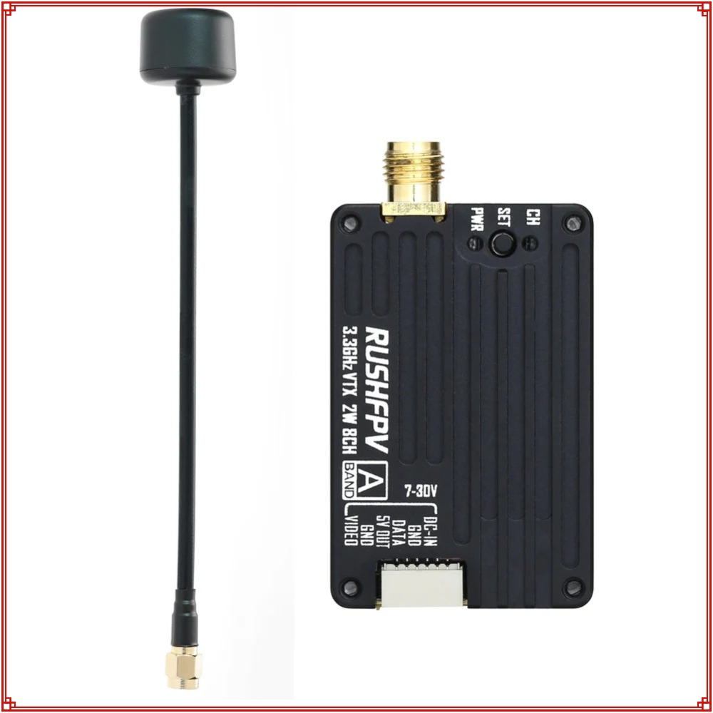 Novo Transmissor RUSHFPV 3.3G  - Rc Transmitter avaliação e preço