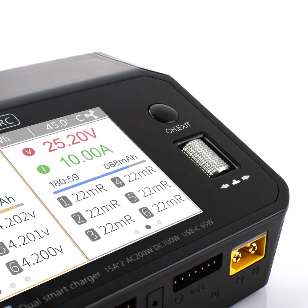 Carregador Inteligente Duplo T - Lipo Battery 6S avaliação e preço