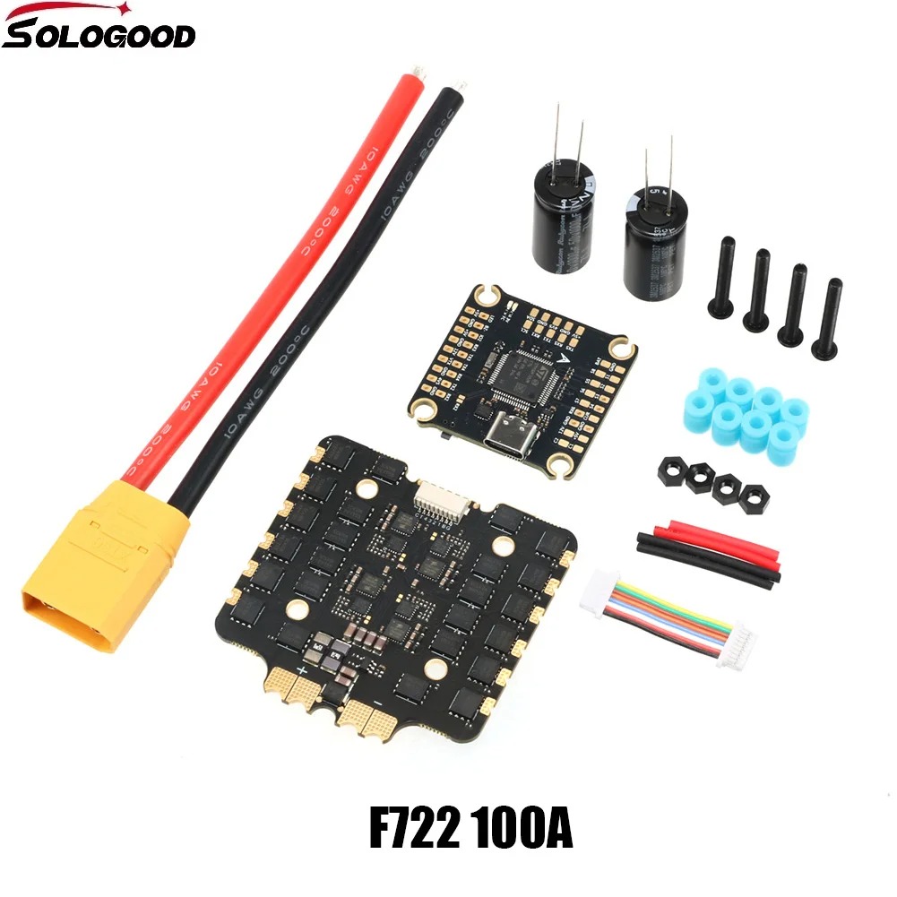 SoloGood F722 100A 8S FC ESC S - F722 Flight Controller avaliação e preço