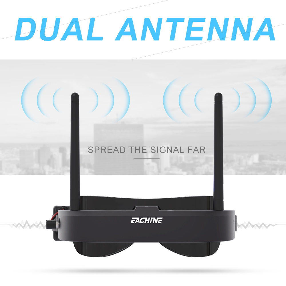 Eachine EV100 720*540 5.8G 72C - Fpv Goggles avaliação e preço