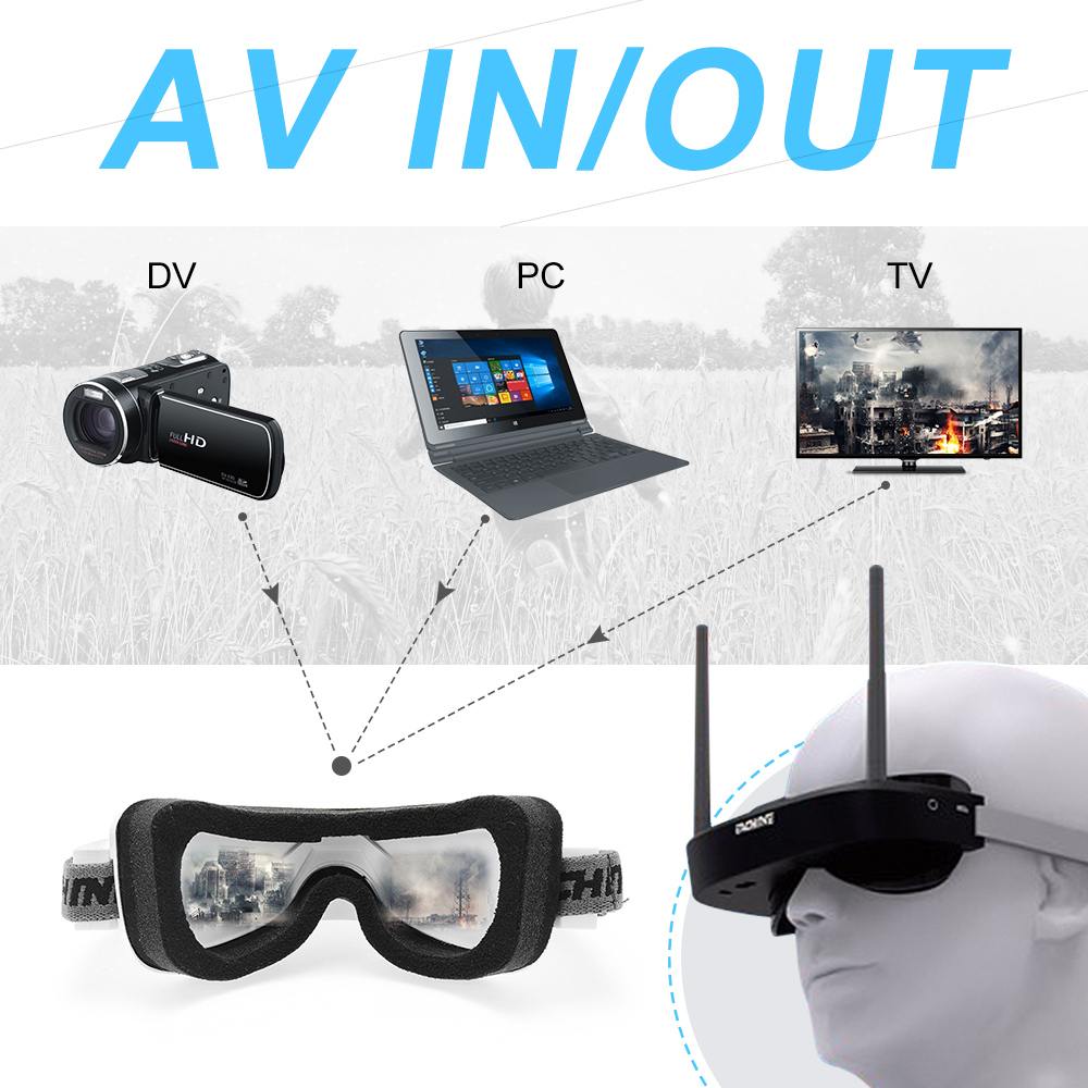 Eachine EV100 720*540 5.8G 72C - Fpv Goggles avaliação e preço