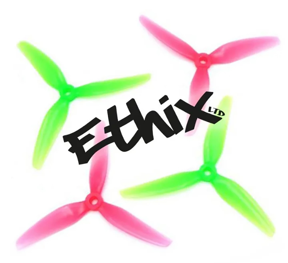 2 pares HQPROP Ethix S3 hélice - 5 Inch Propeller avaliação e preço