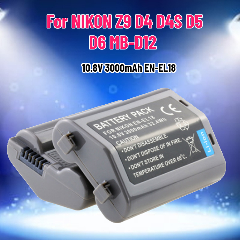 Bateria 10.8V 3000mAh EN-EL18  - Drone avaliação e preço