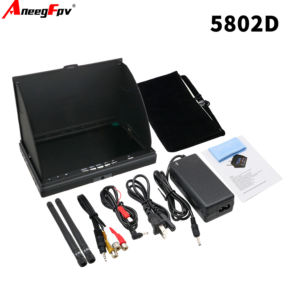 LCD5802D LCD5802S 7 Polegada 5 - Fpv Goggles avaliação e preço