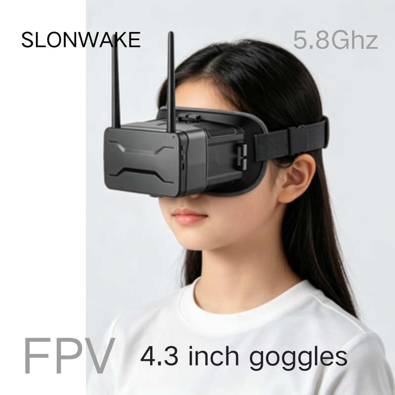 Óculos FPV 5.8G 4.3 Polegadas  - Fpv Goggles avaliação e preço