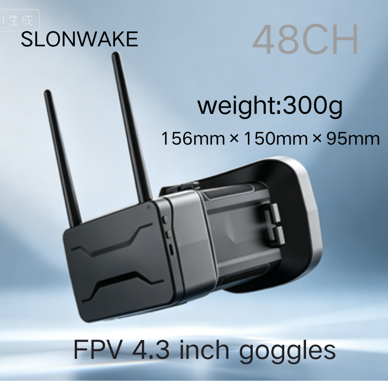 Óculos FPV 5.8G 4.3 Polegadas  - Fpv Goggles avaliação e preço