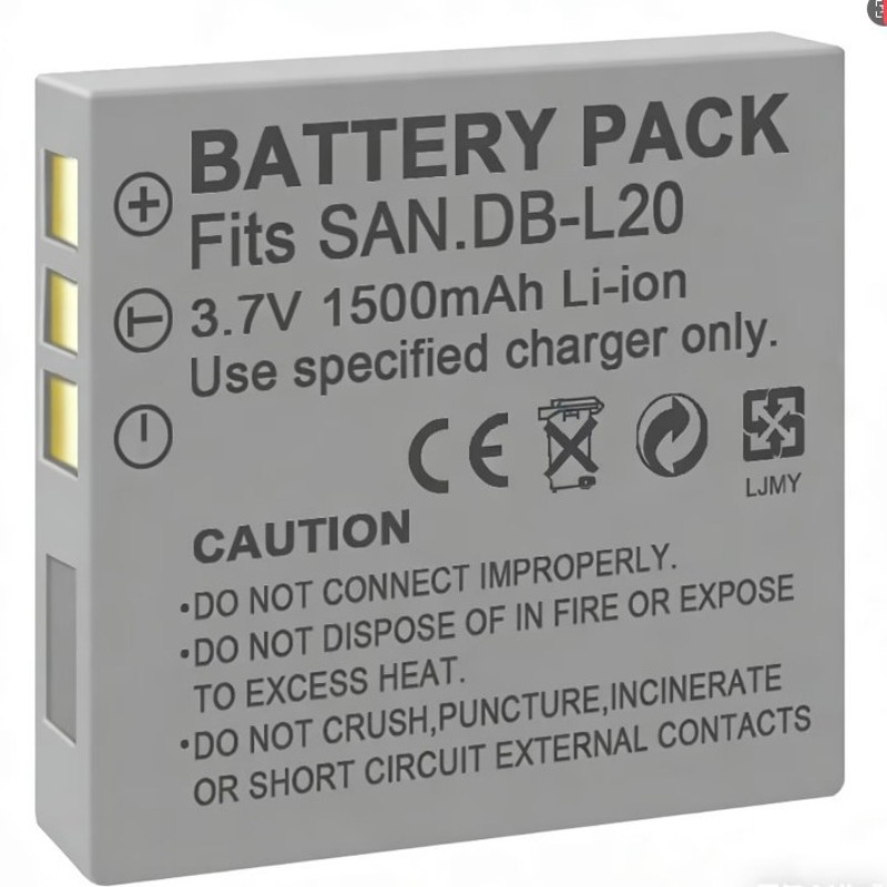 Bateria 3.7V 1500mAh DB-L20 pa - Drone avaliação e preço